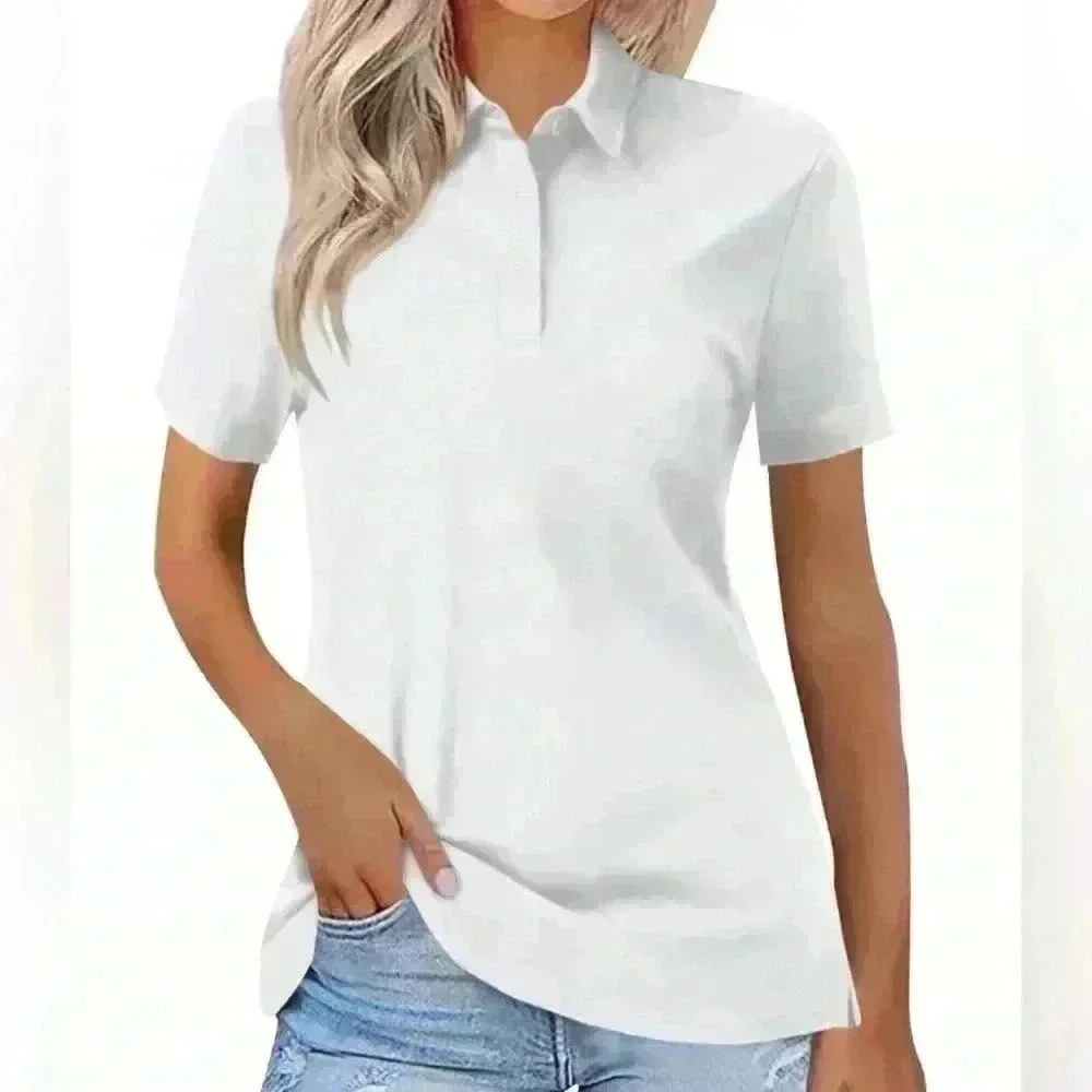 White Classic Polo Shirt